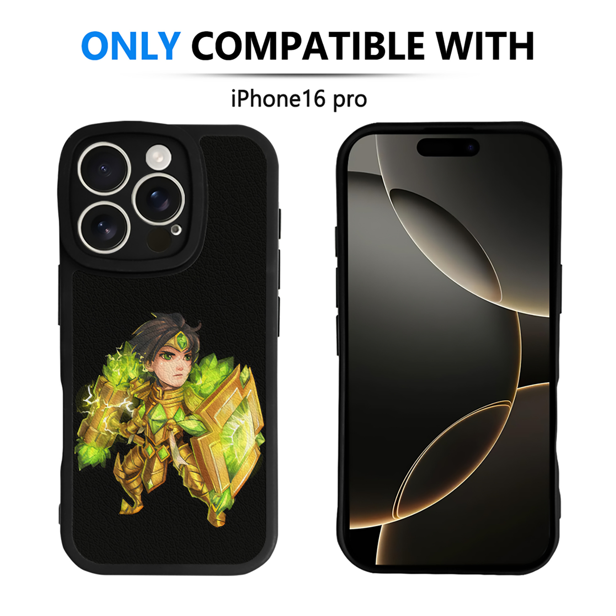 （画像用） リーグ・オブ・レジェンド League of Legends LOL 【iPhone 16シリーズ対応】シリコンスマホケース（レザー調） 材質：シリコン